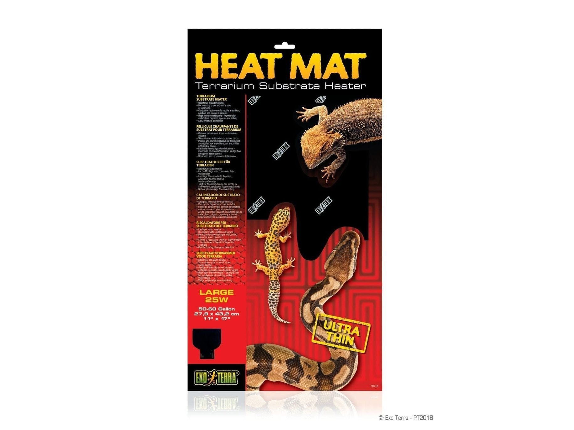 Exo Terra Heat Mat, Large (25w) Exo Terra
