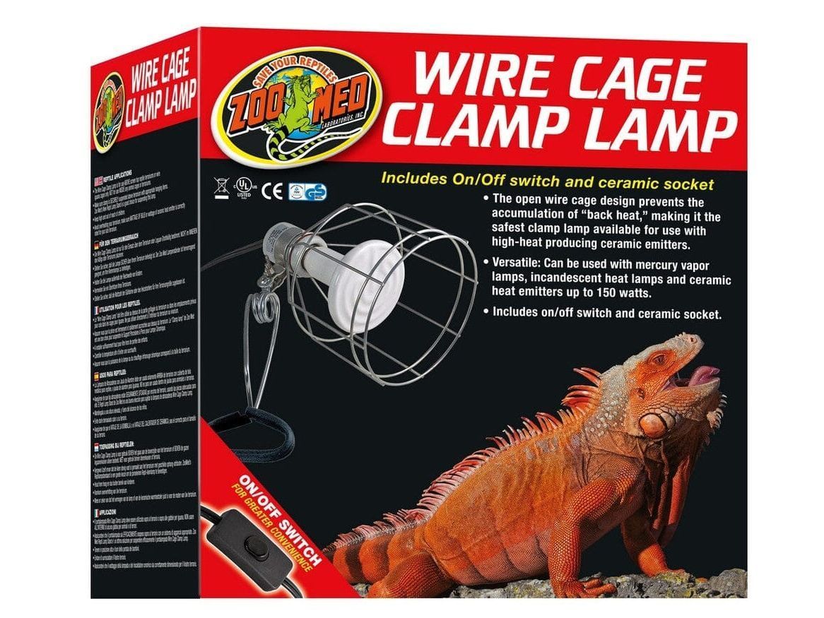 Zoo Med Wire Cage Clamp Lamp Zoo Med