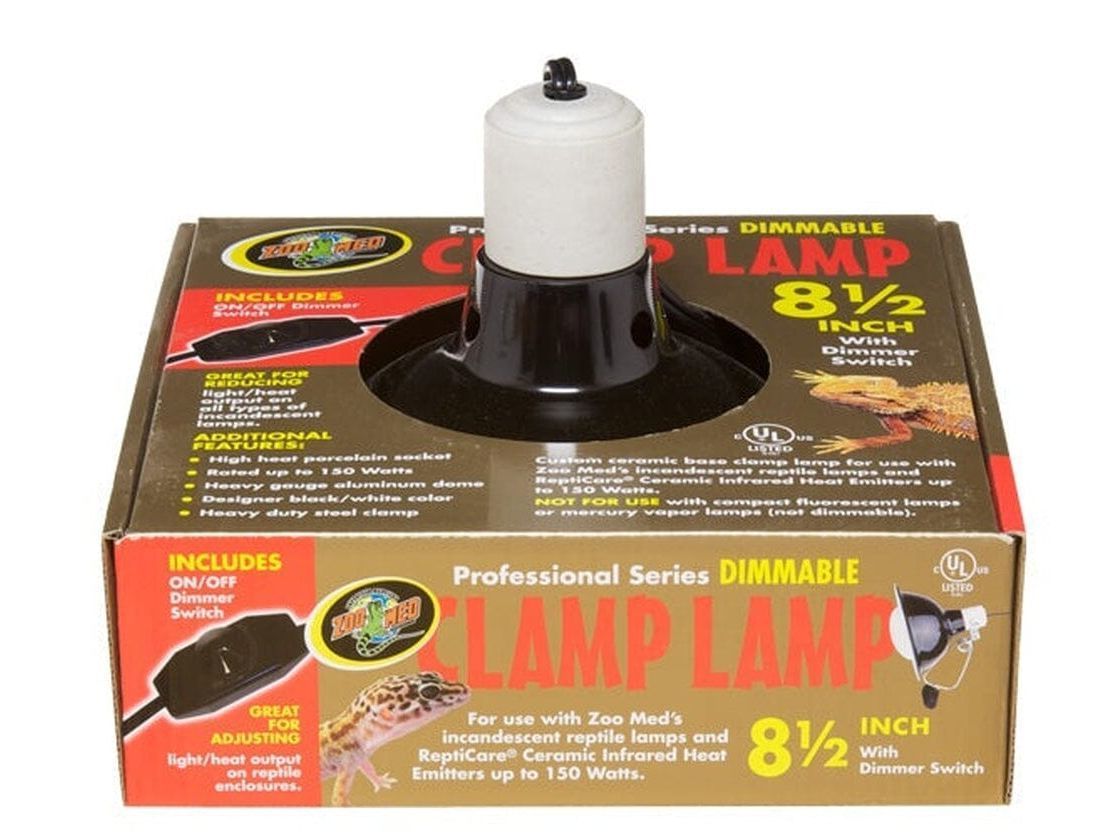 Zoo Med Professional Series Dimmable Clamp Lamp Zoo Med