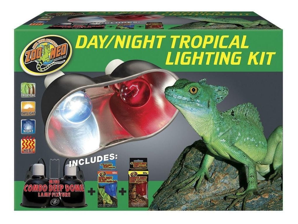 Zoo Med Day/Night Tropical Lighting Kit Zoo Med