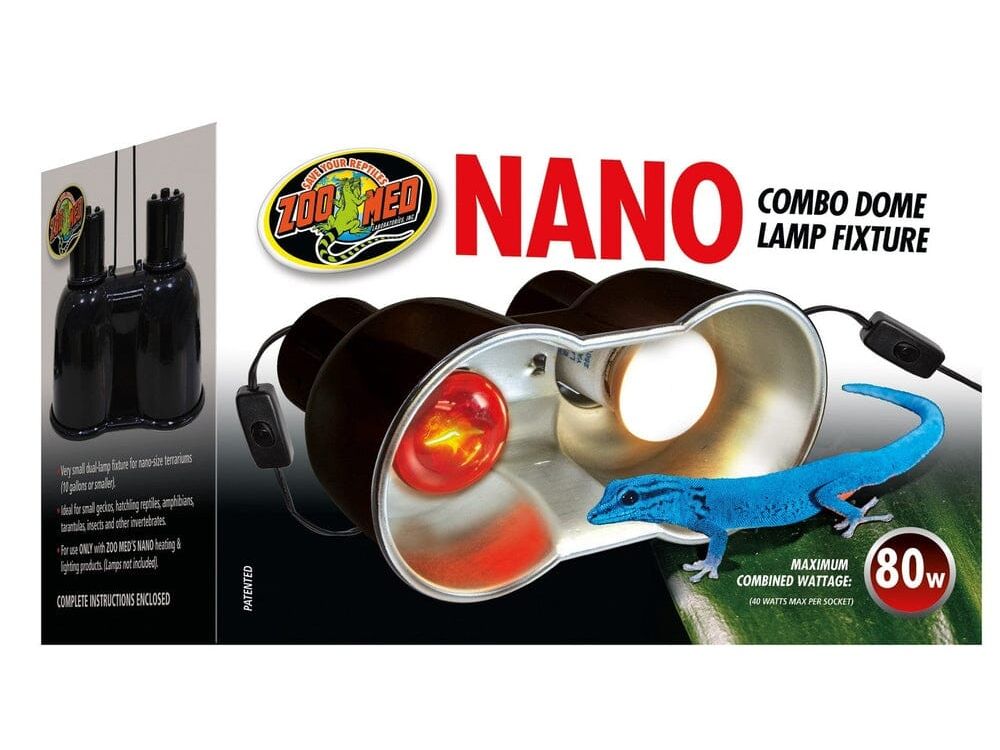 Zoo Med Nano Combo Dome Lamp Fixture Zoo Med