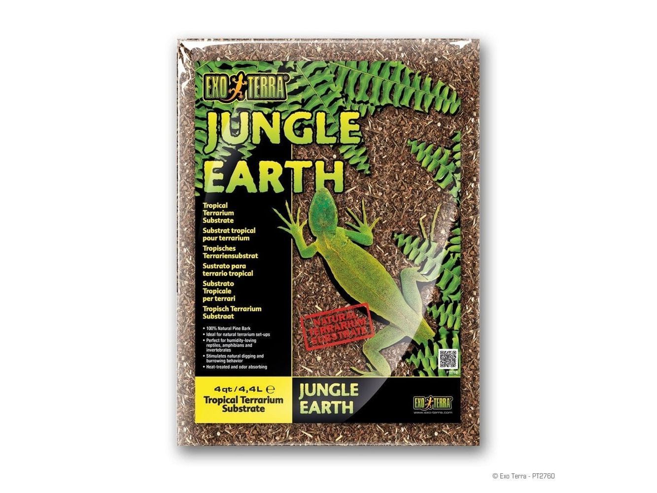 Exo Terra Jungle Earth, 4qt Exo Terra
