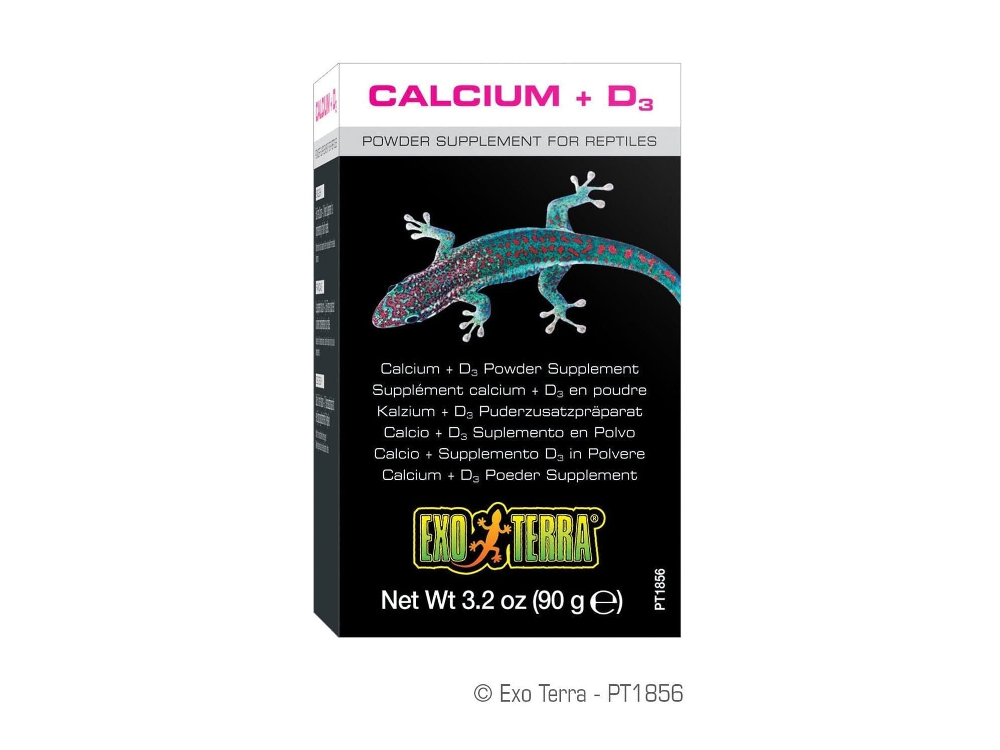 Exo Terra Calcium Powder + D3, 3.2oz Exo Terra