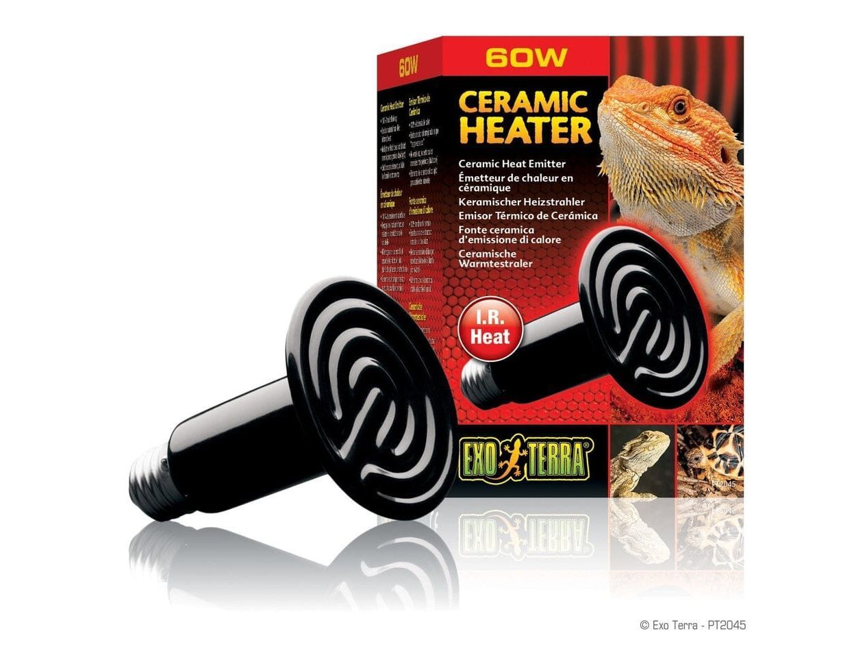 Exo Terra Ceramic Heater, 60w ceramic heat emitters Exo Terra