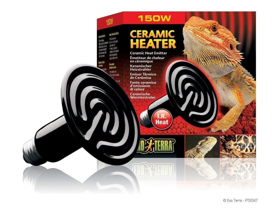 Exo Terra Ceramic Heater, 150w ceramic heat emitters Exo Terra