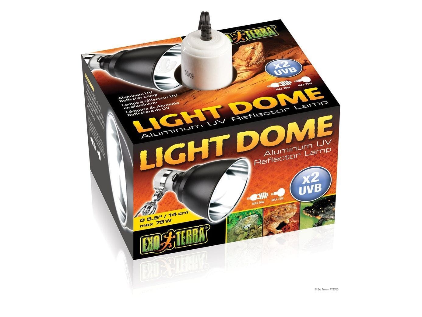 Exo Terra Light Dome, 5.5" Exo Terra