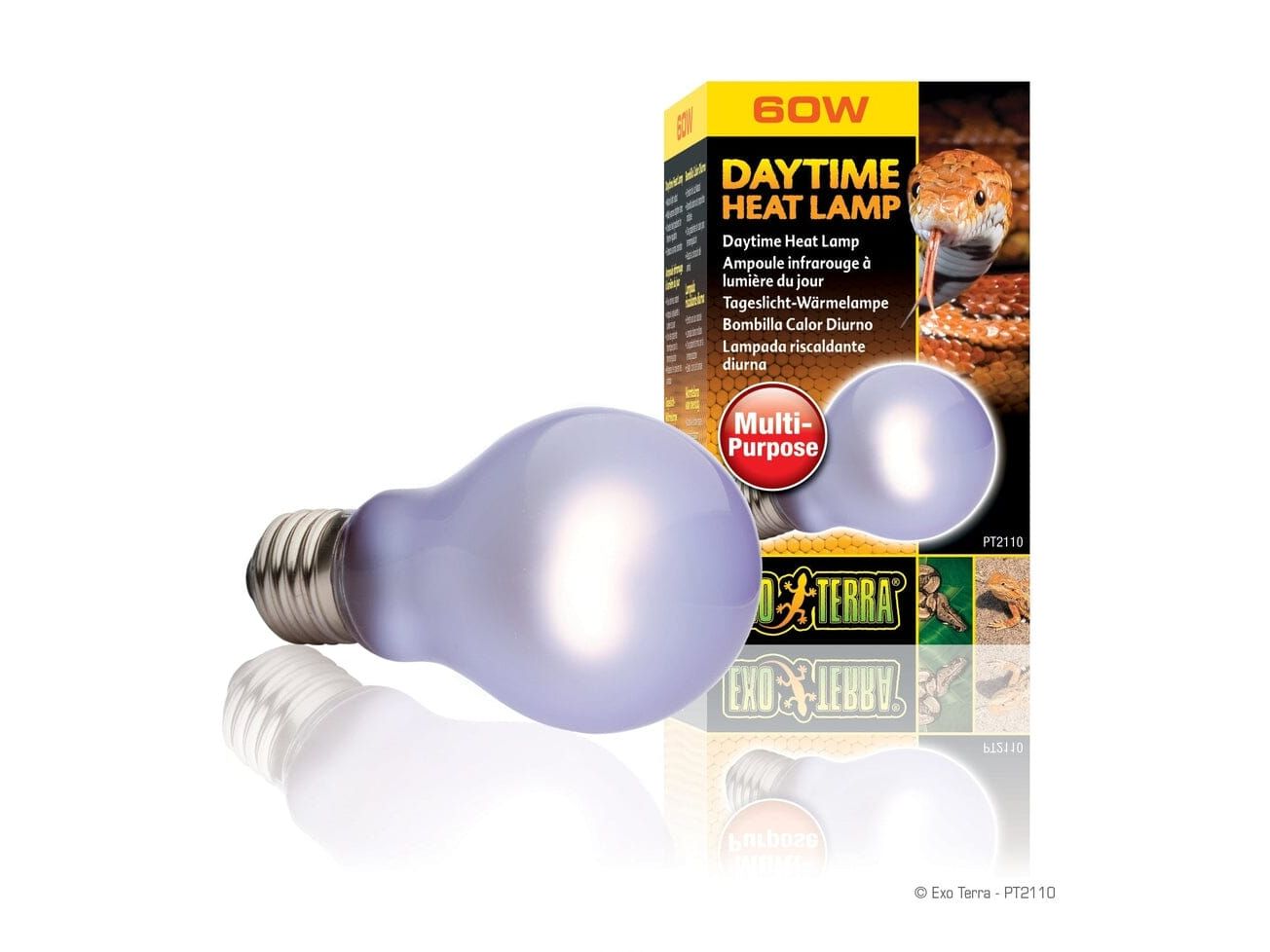 Exo Terra Daytime Heat Lamp, 60w Exo Terra
