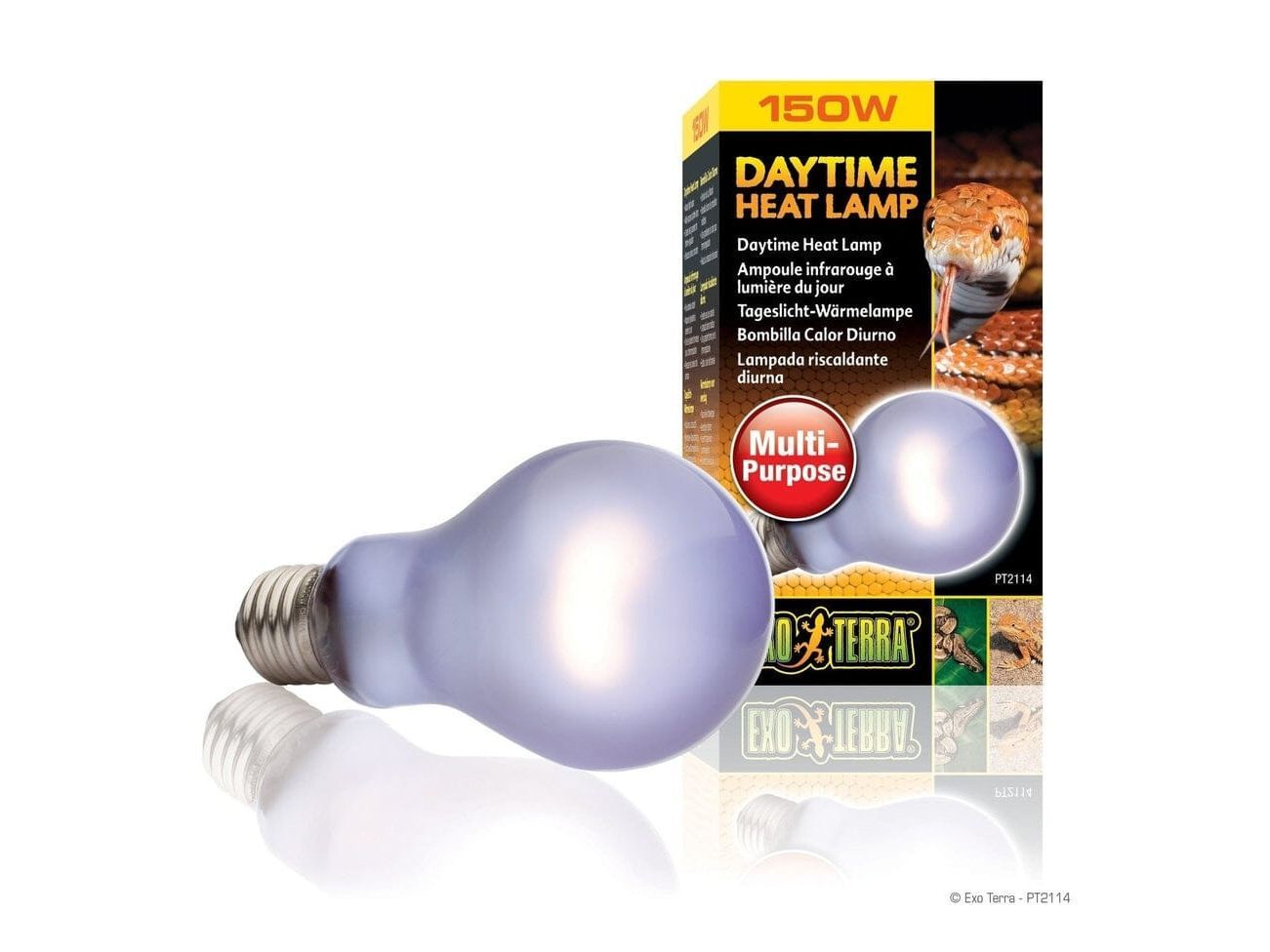 Exo Terra Daytime Heat Lamp, 150w Exo Terra