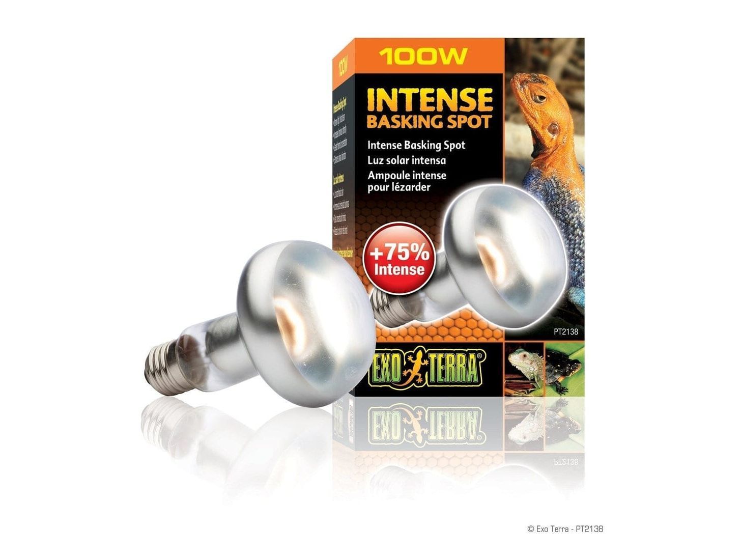 Exo Terra Intense Basking Spot, 100w Exo Terra