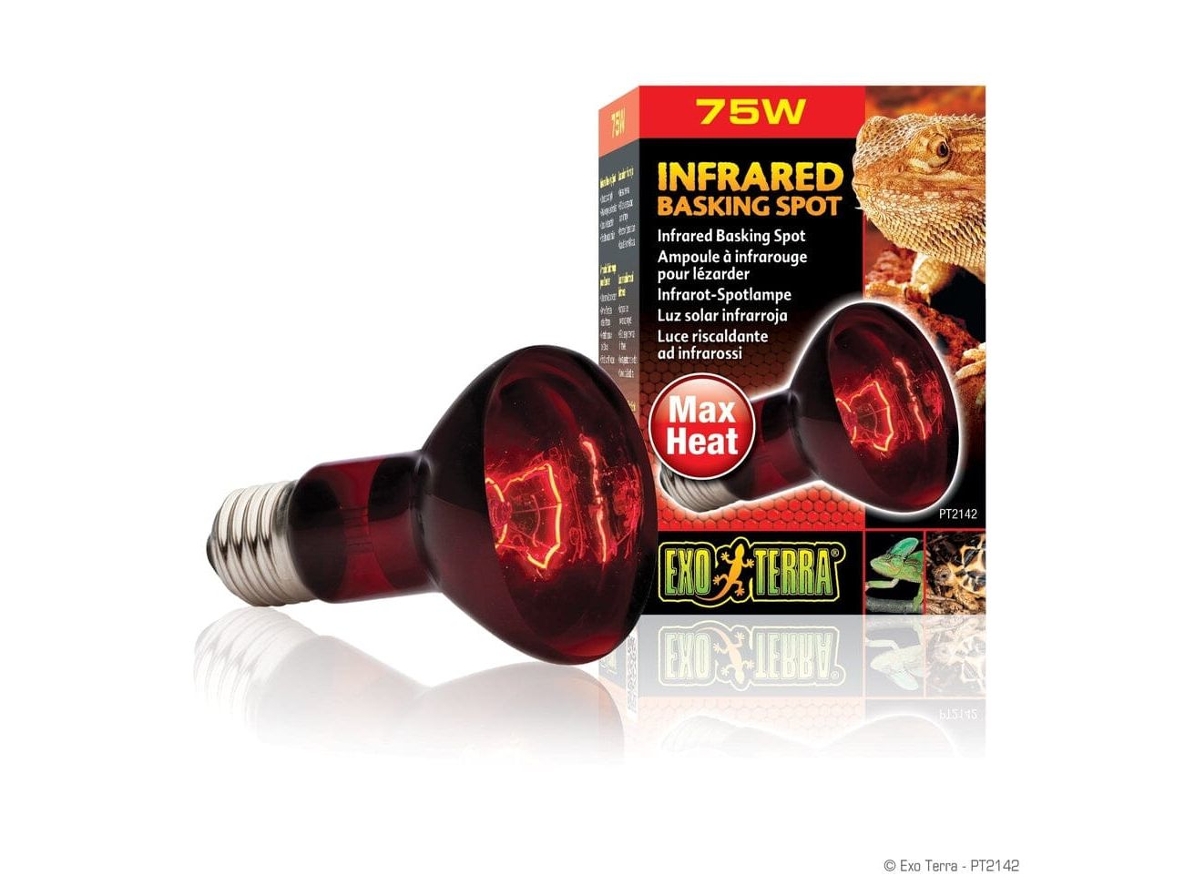 Exo Terra Infrared Basking Spot, 75w Exo Terra