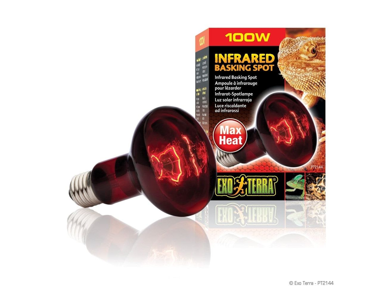 Exo Terra Infrared Basking Spot, 100w Exo Terra
