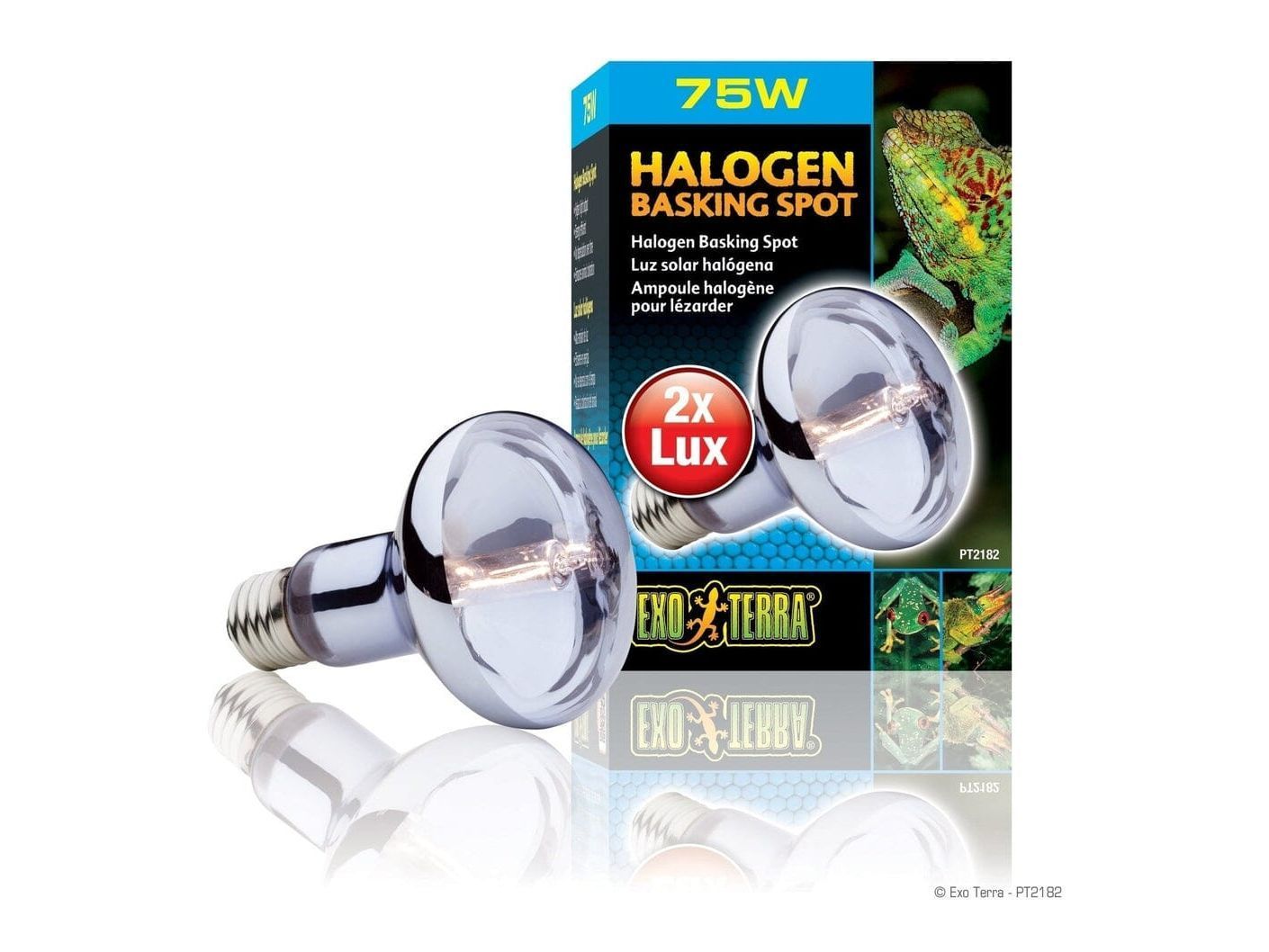 Exo Terra Halogen Basking Spot, 75w Exo Terra