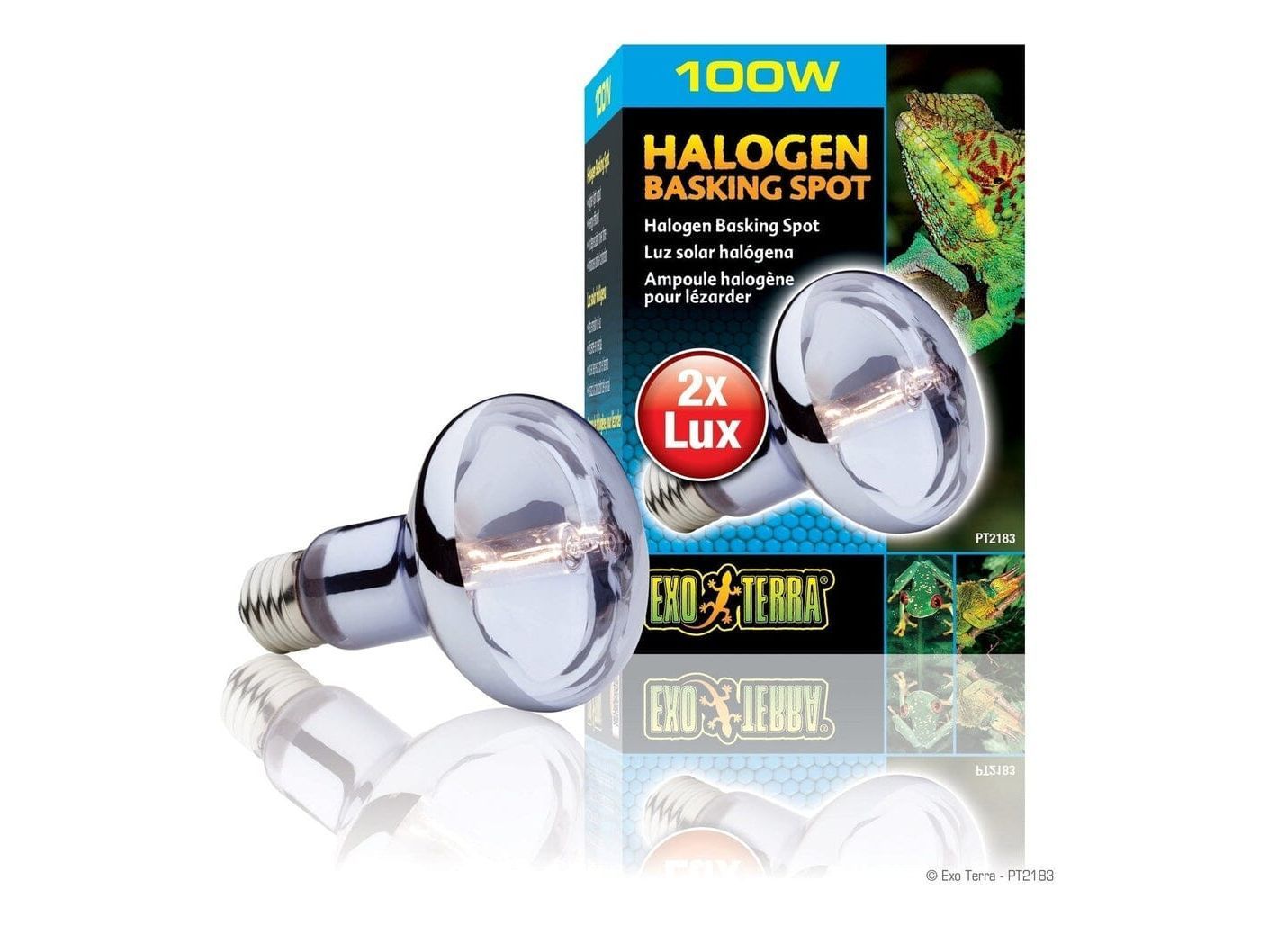 Exo Terra Halogen Basking Spot, 100w Exo Terra