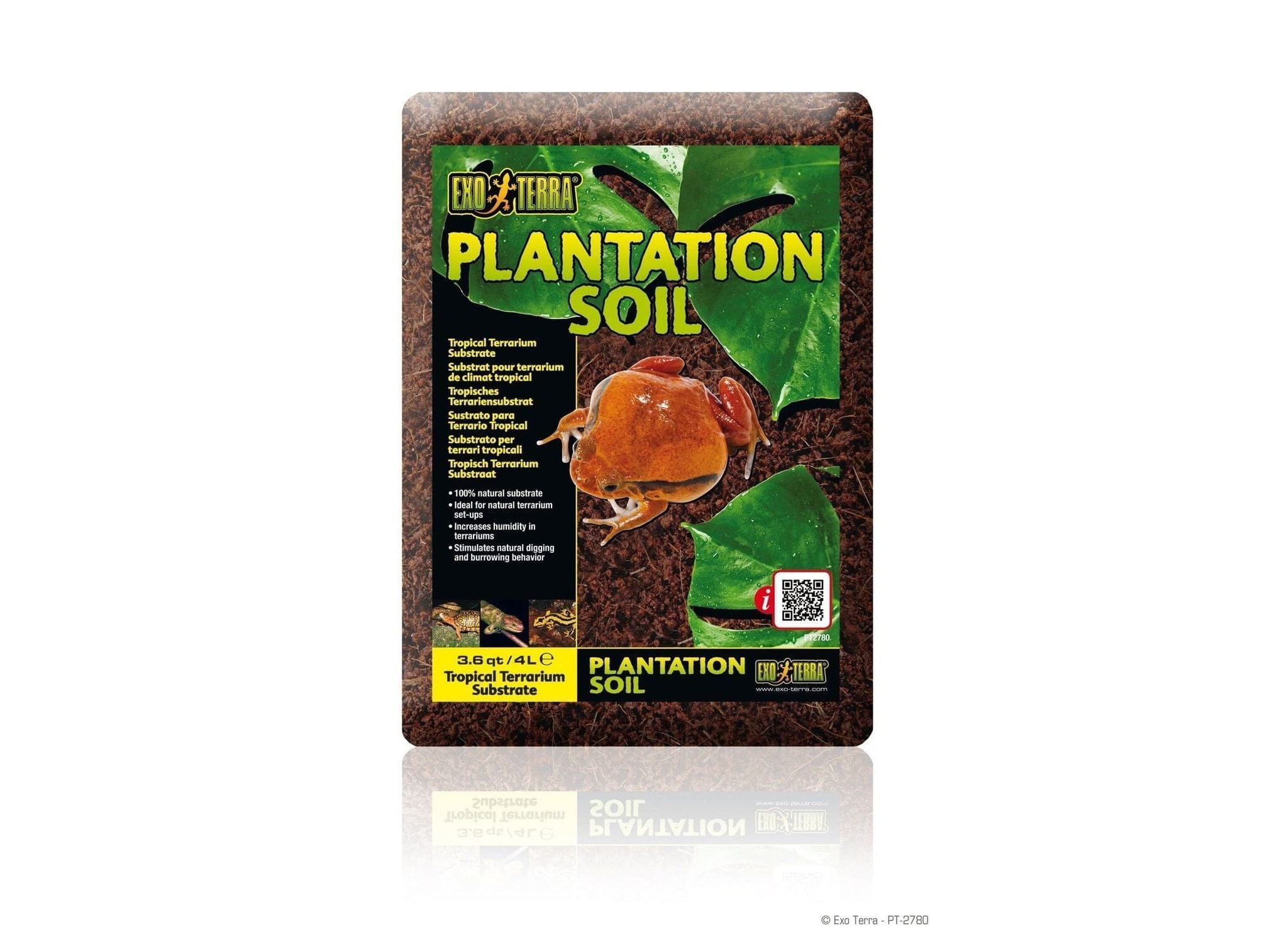 Exo Terra Plantation Soil, 4qt Exo Terra