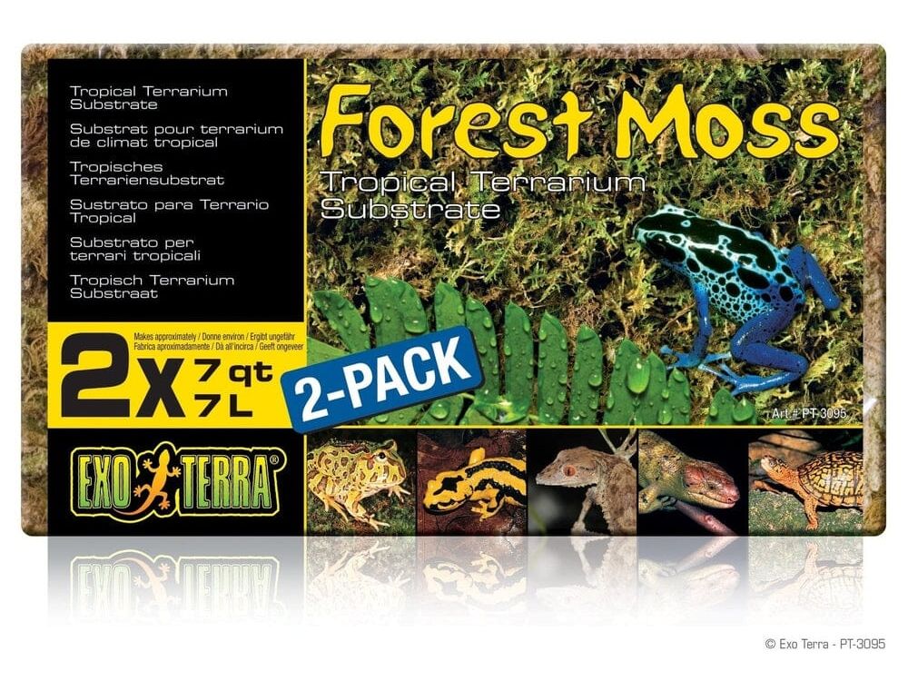 Exo Terra Forest Moss, 7qt (2 pack) Exo Terra
