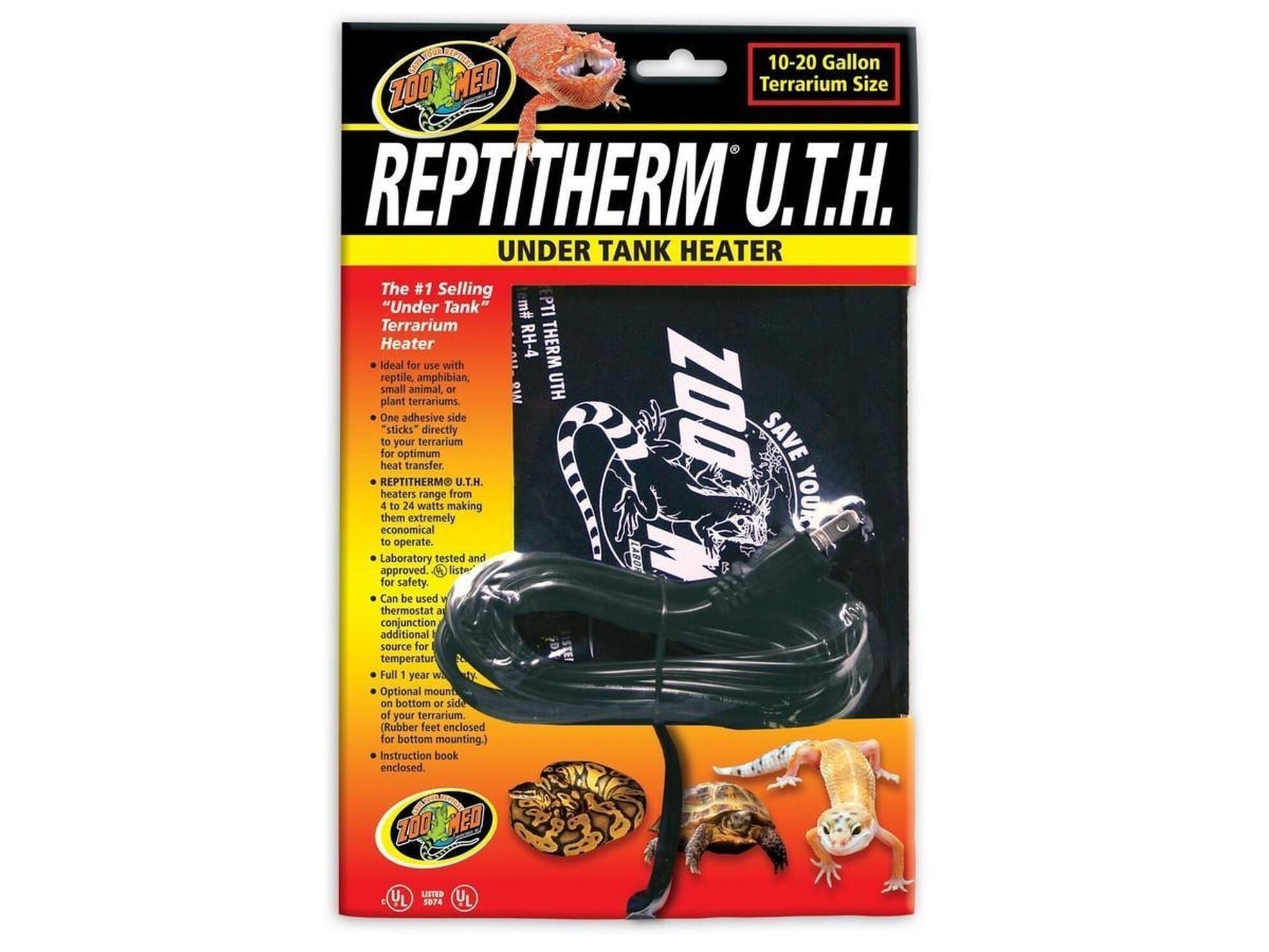 Zoo Med ReptiTherm Under Tank Heater (U.T.H.), Small Zoo Med