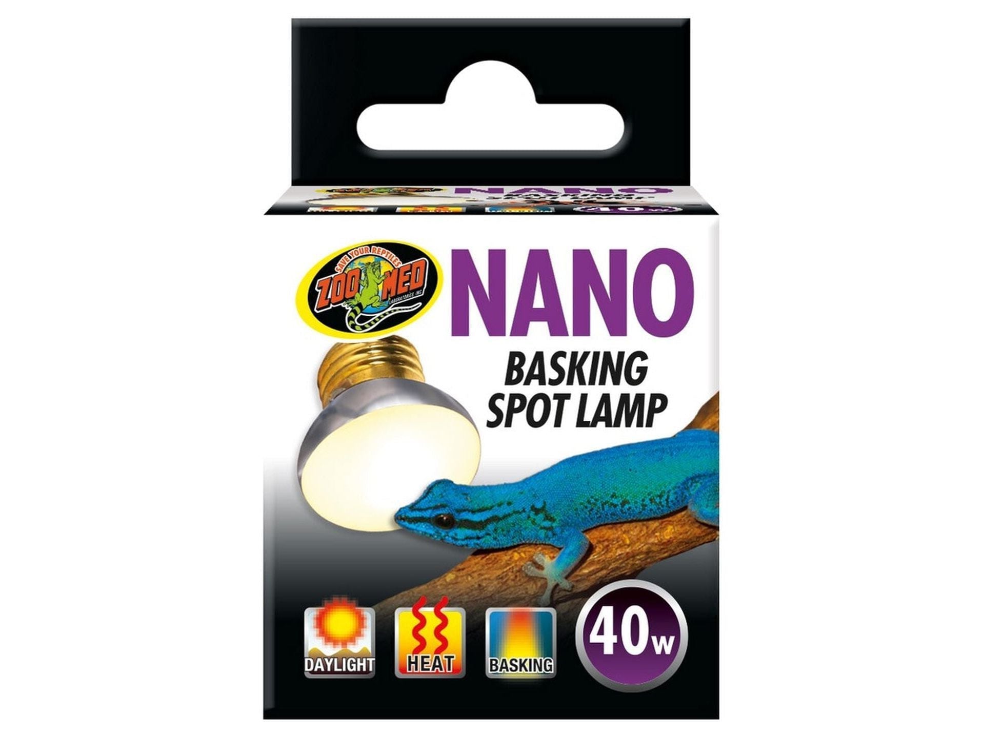 Zoo Med Nano Basking Spot Bulb, 40w Zoo Med