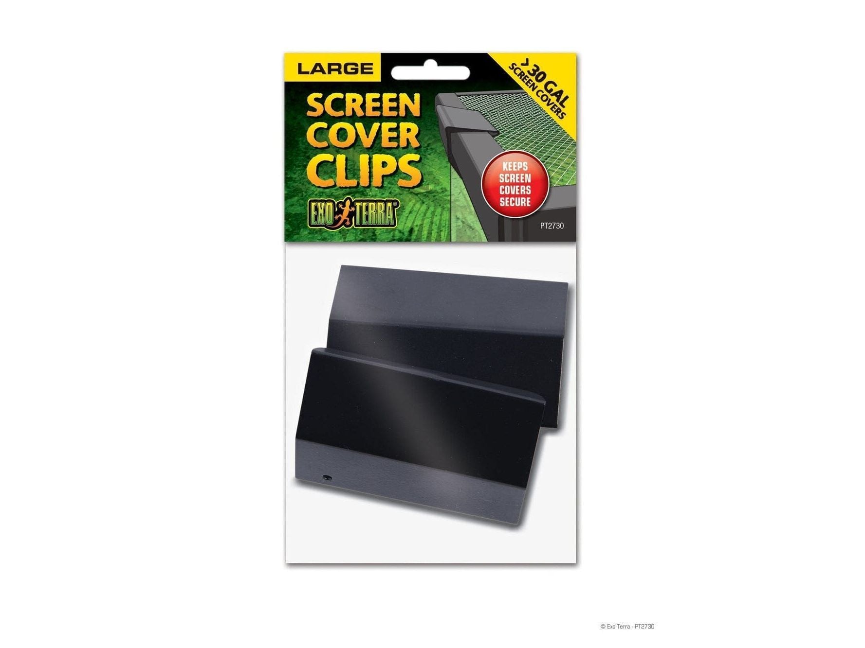 Exo Terra Screen Cover Clips, Large Exo Terra