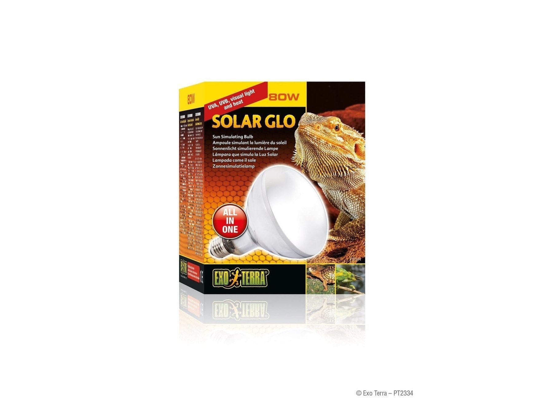 Exo Terra Solar Glo, 80w UVB Exo Terra