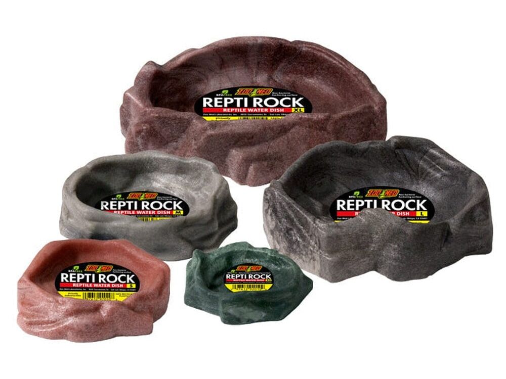 Zoo Med Repti Rock Reptile Water Dish, Large Zoo Med