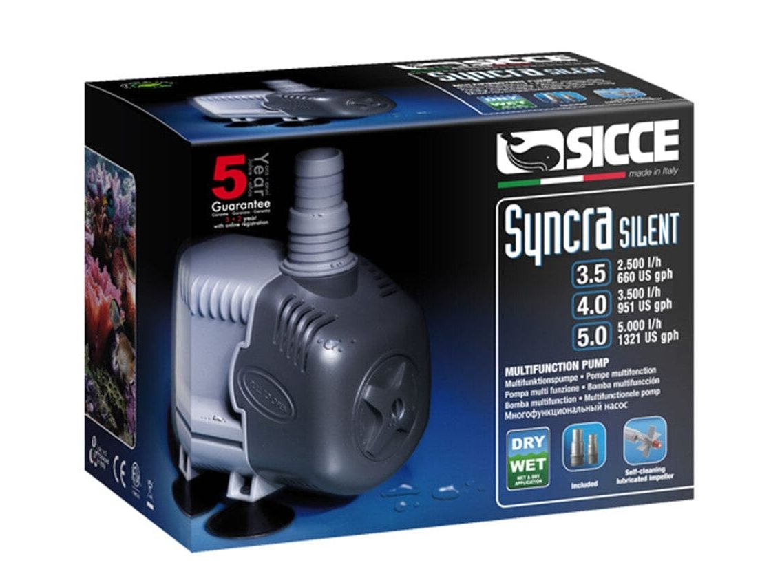 Sicce SYNCRA SILENT 5.0 Pump - 1321 GPH 1ea Animals & Pet Supplies > Pet Supplies > Fish Supplies SICCE