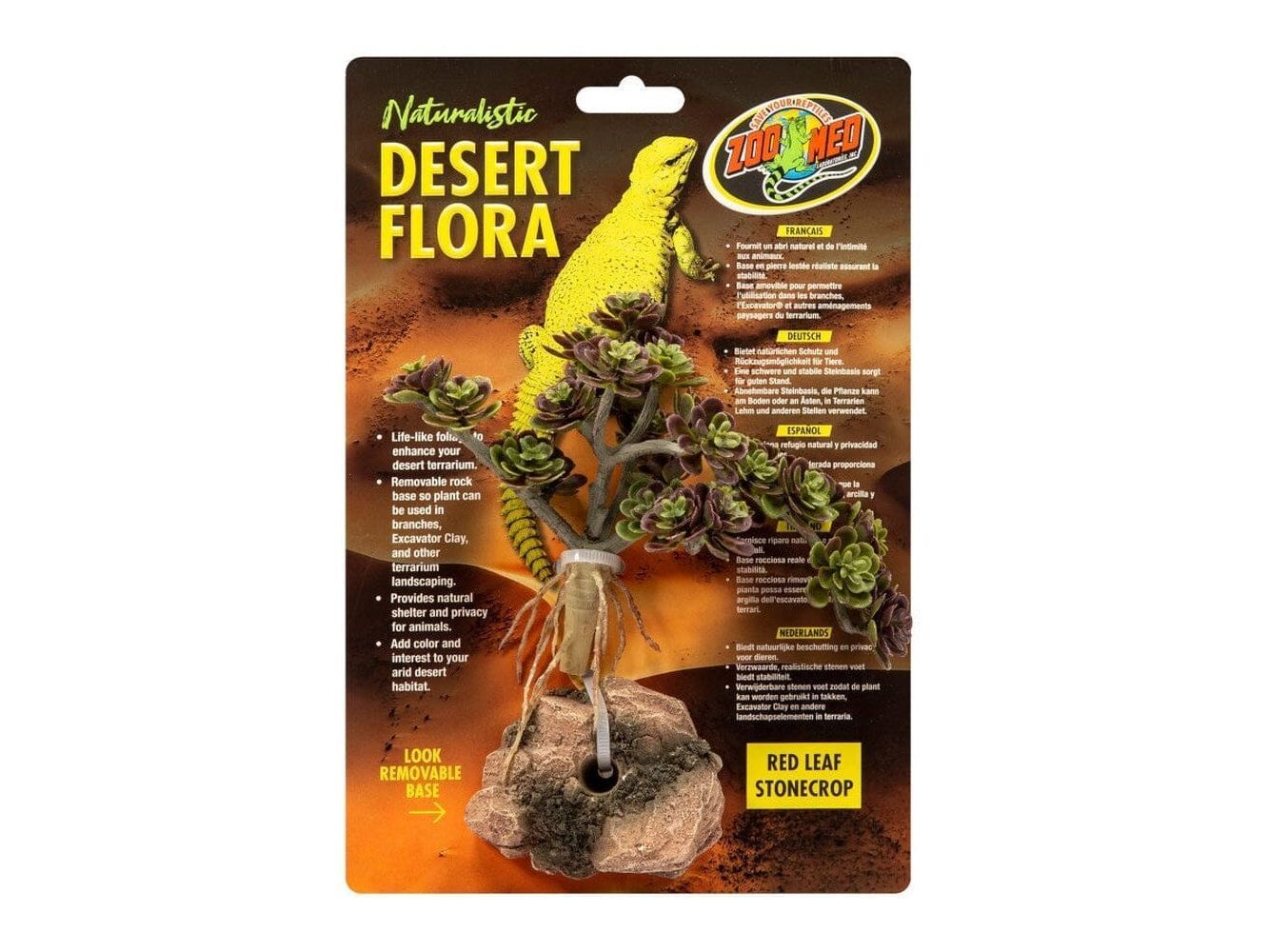 Zoo Med Desert Flora Plant Red Leaf Stonecrop, 1ea/One Size Animals & Pet Supplies > Pet Supplies > Fish Supplies Zoo Med