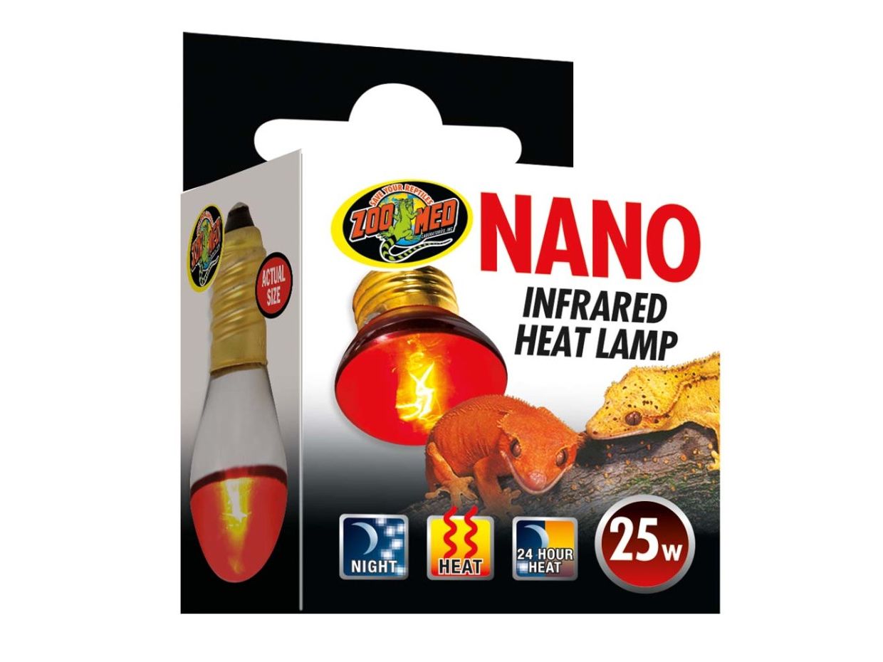 Zoo Med Nano Infrared Heat Lamp 1ea/25 W Zoo Med