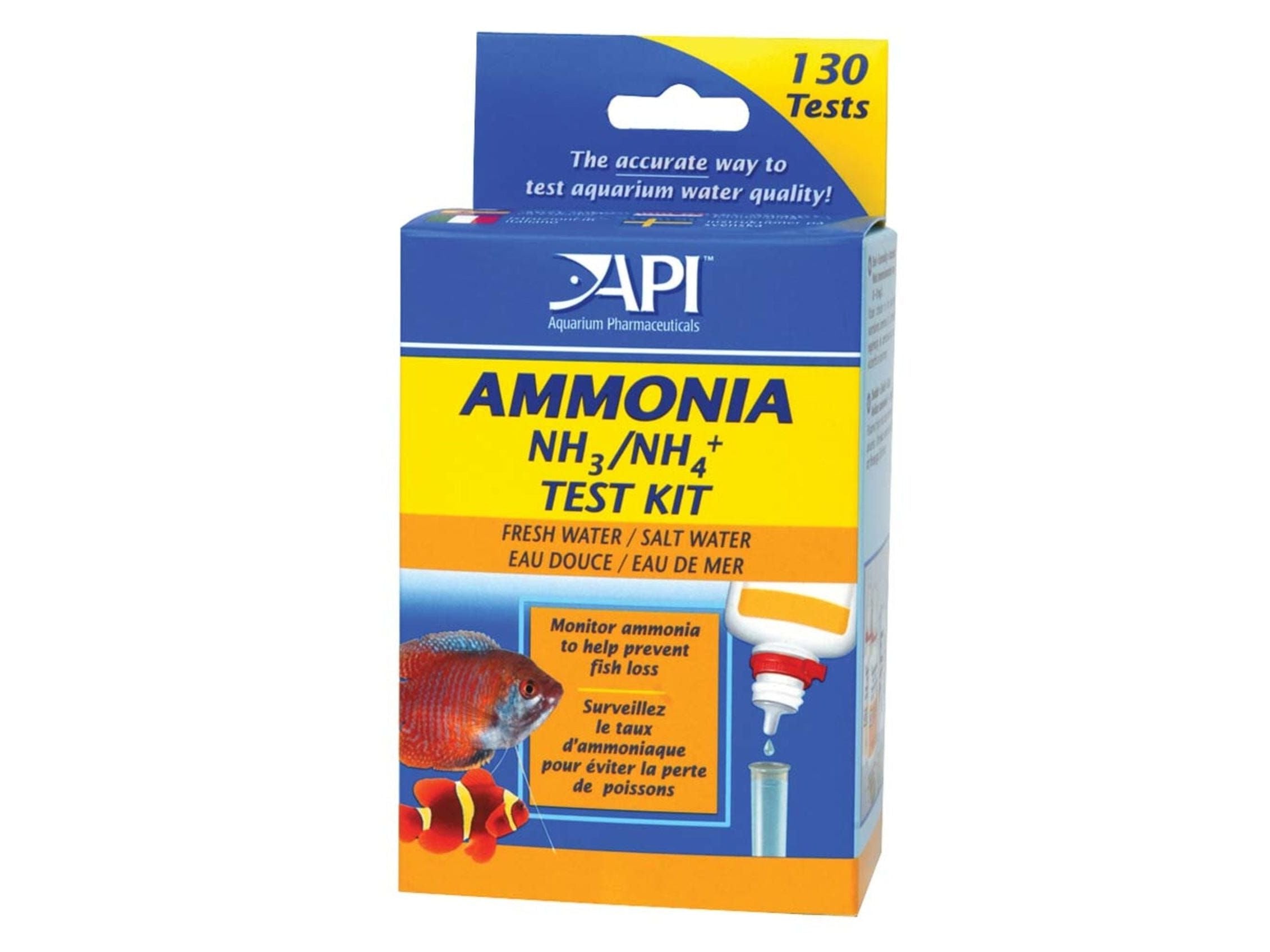 API Ammonia Test Kit for Freshwater and Saltwater Aquarium Aquarium API