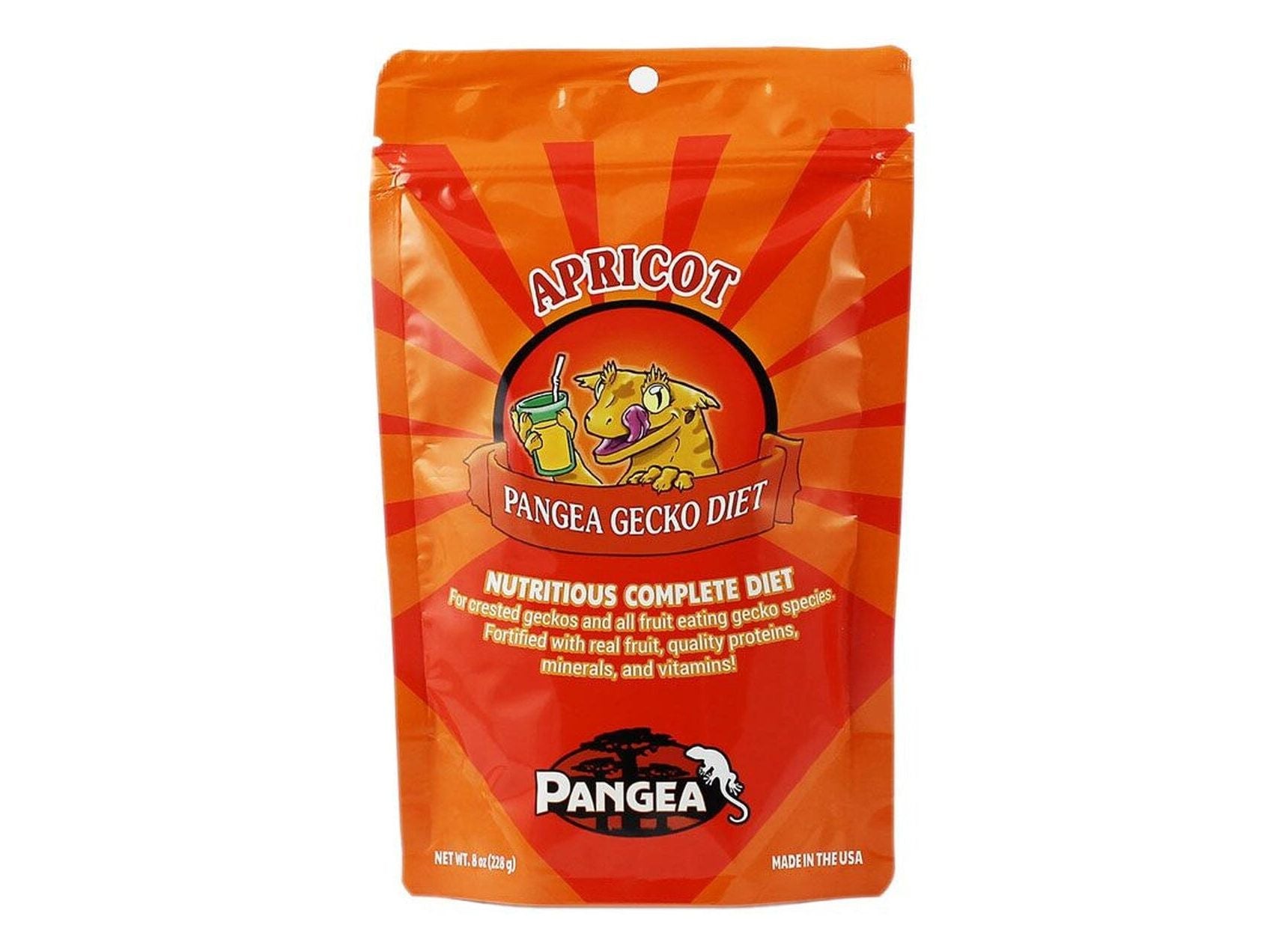 Pangea Apricot Complete Gecko Diet - Orange Pangea
