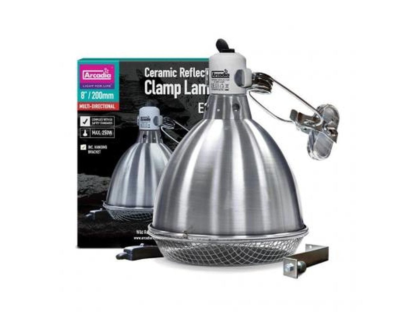 Arcadia Ceramic Reflector - 8" Arcadia