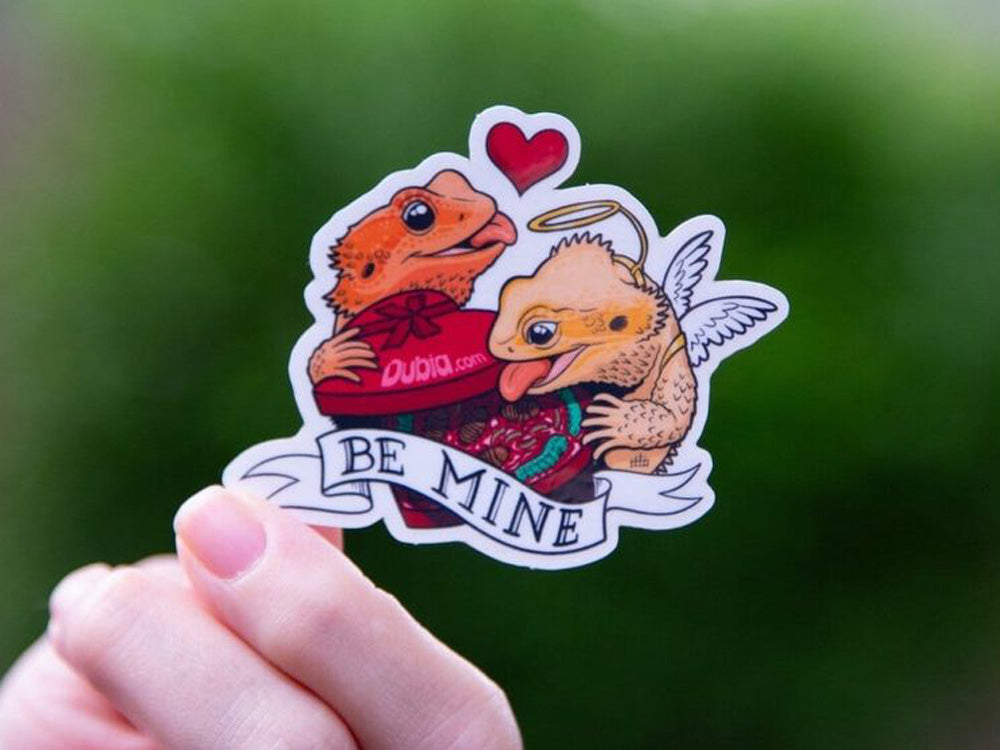 Be Mine Dragon Sticker