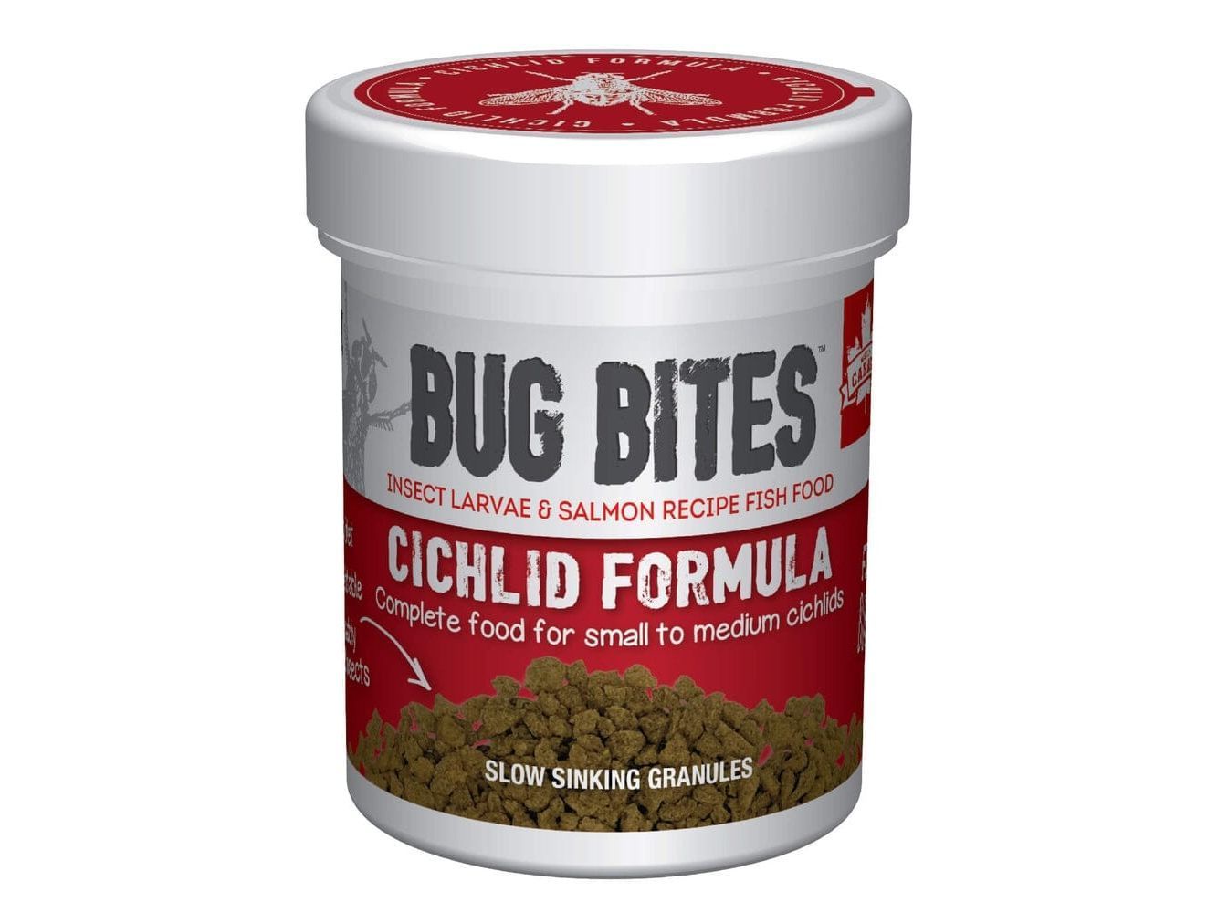 Fluval Bug Bites Cichlid Granules 1.6oz Fish Supplies Fluval
