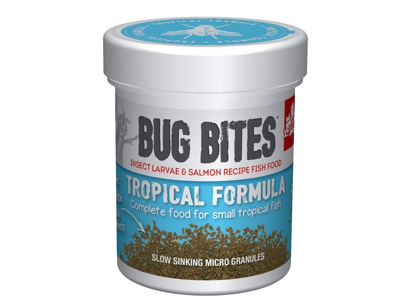 Fluval BugBites Tropical Fish Granules 1.6oz Fish Supplies Fluval