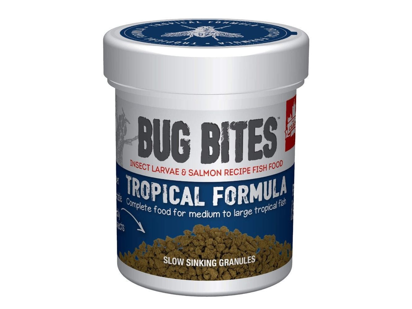 Fluval BugBites Tropical Fish Granules 1.6oz Fish Supplies Fluval