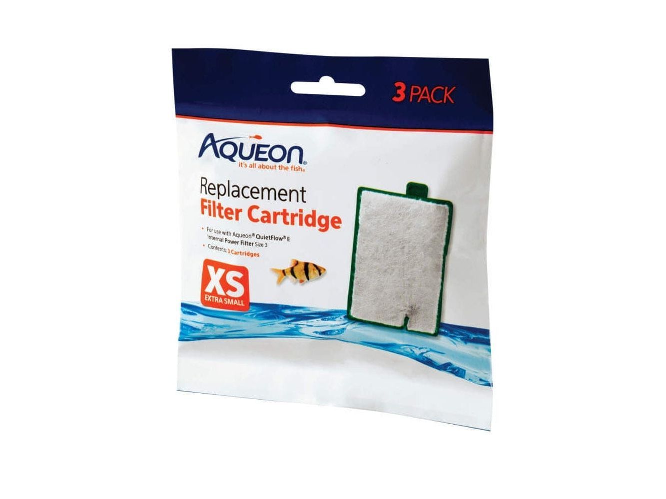 Aqueon Replacement Filter Cartridges, XS - 3pk Filter & Accessories Aqueon