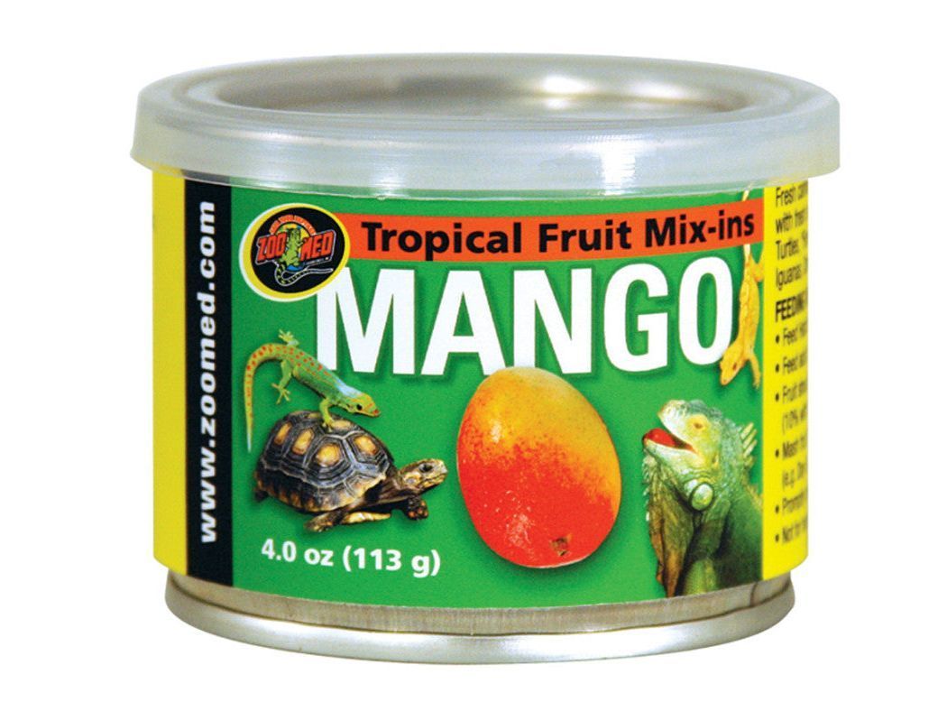 Zoo Med Fruit Mix-Ins Mango Reptile Wet Food 1ea/3.4 oz Zoo Med