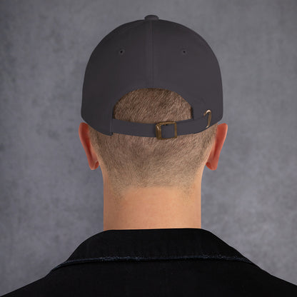 MorphMarket Dad Hat with White Embroidered Logo