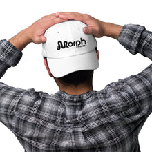 Load image into Gallery viewer, MorphMarket Dad Hat with Black Embroidered Logo
