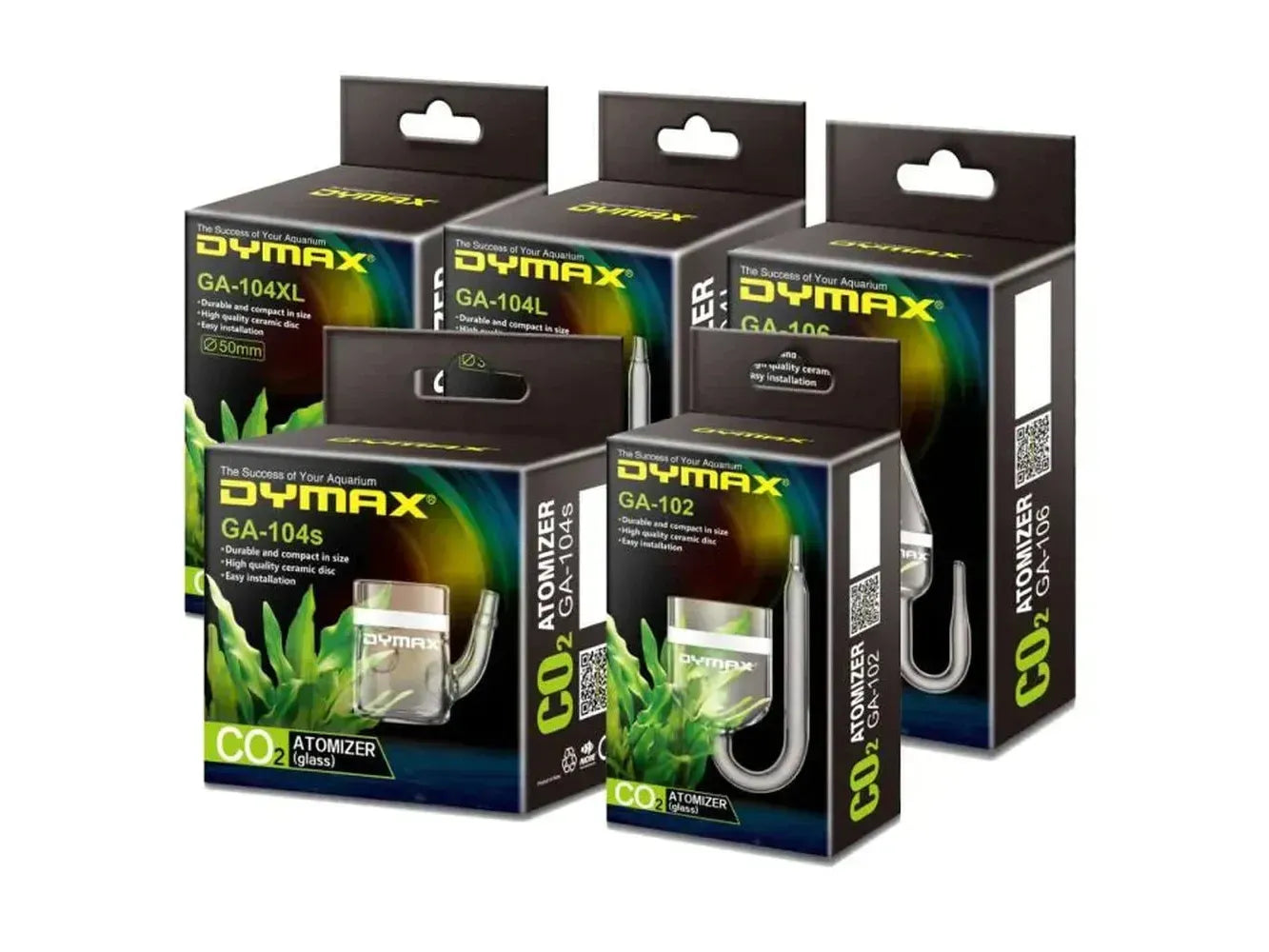 Dymax Glass C02 Atomizer GA103 CO2 Supplies Dymax