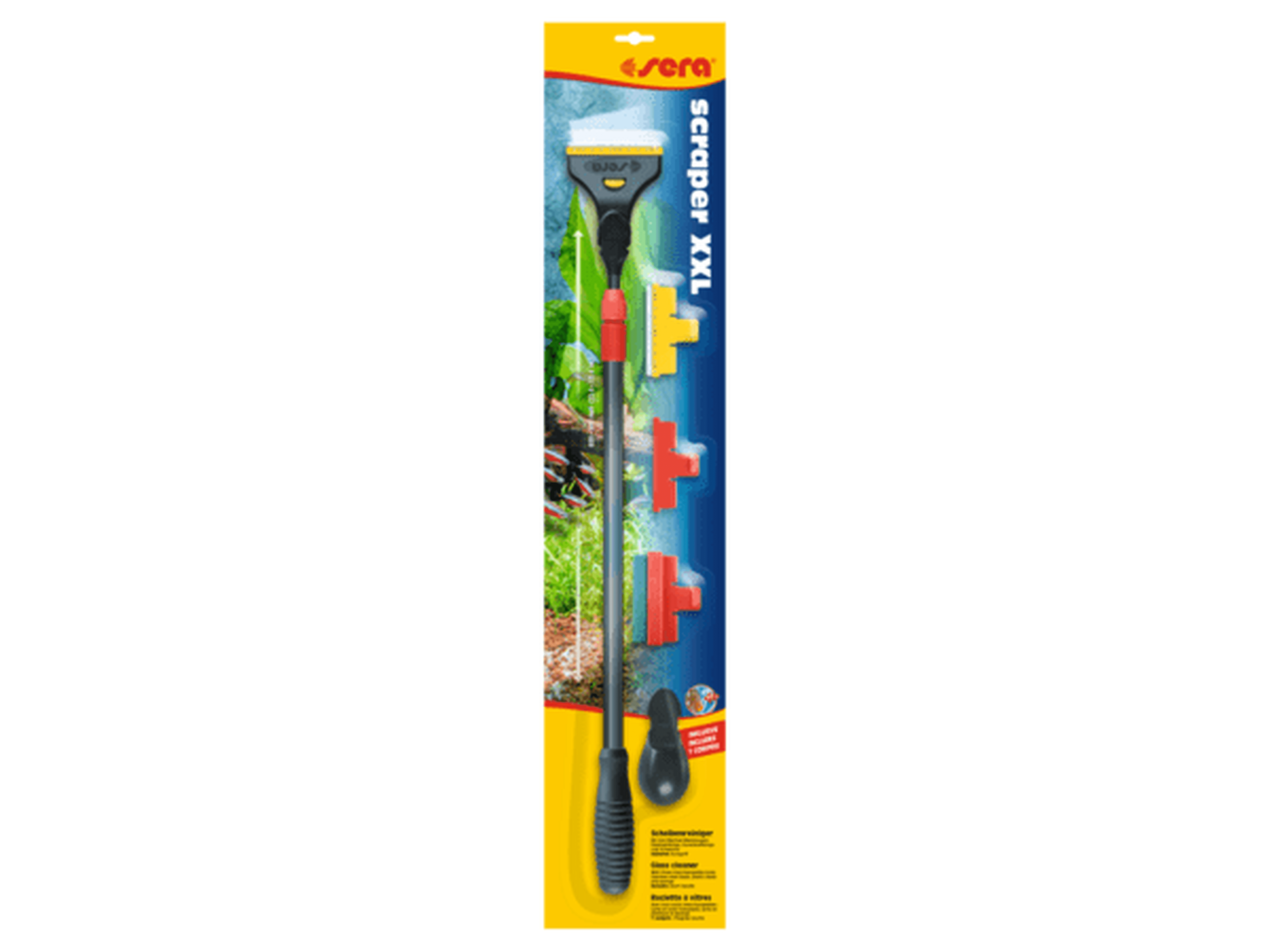 Sera Scraper XXL Aquarium Cleaning Supplies Sera