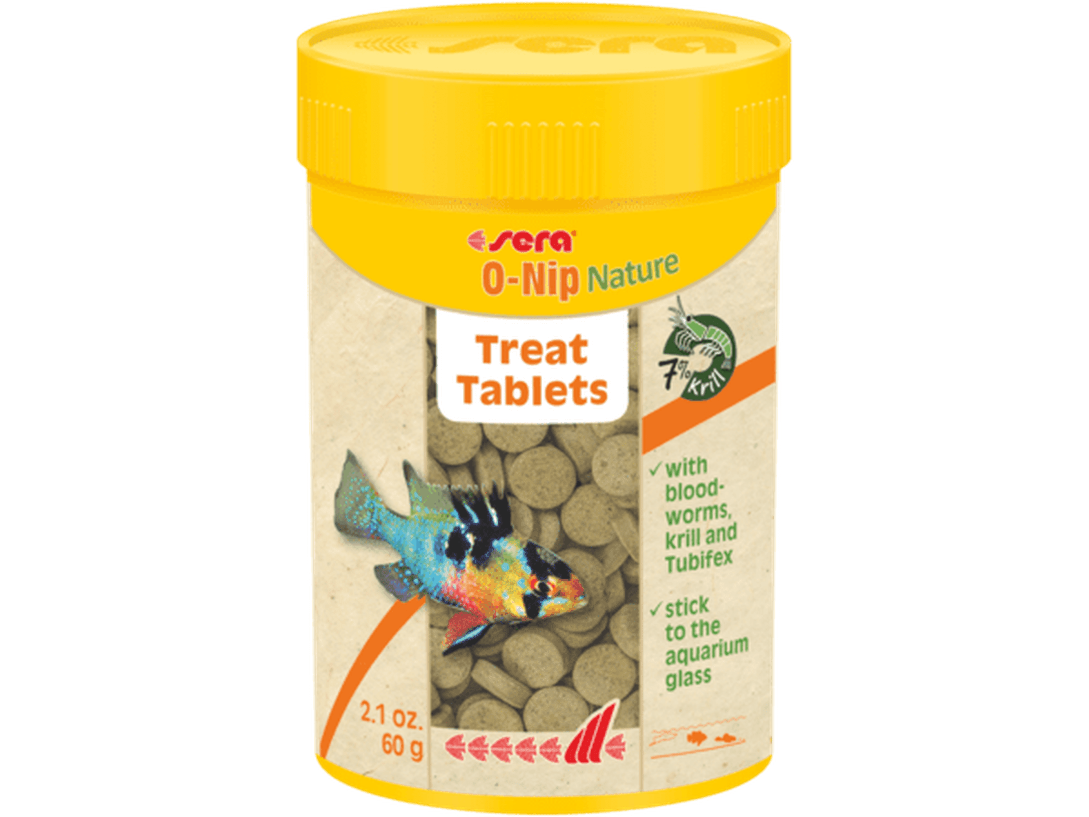 Sera O-Nip Nature 2.1oz Aquatic Diet Sera