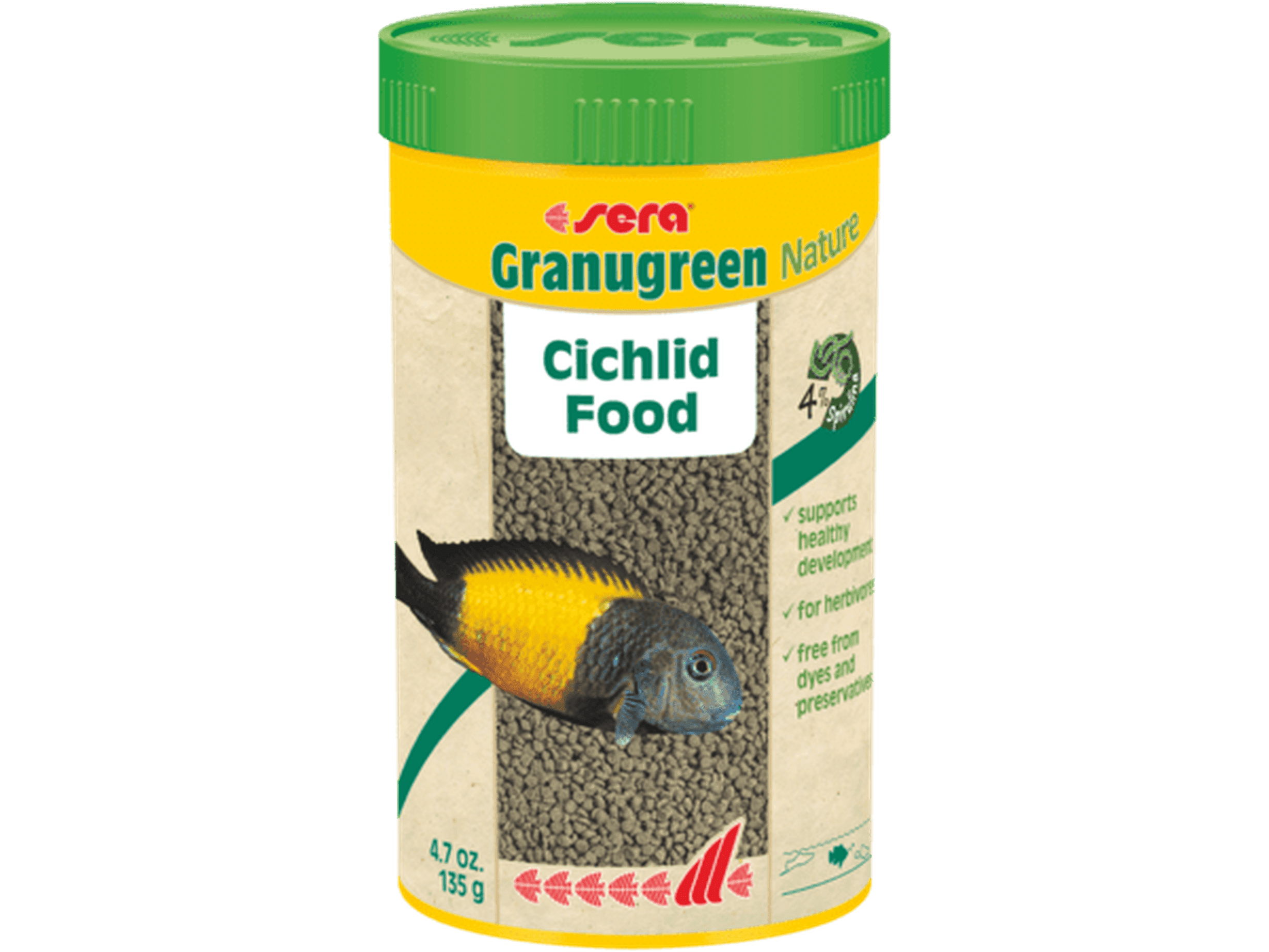 Sera Granugreen Nature 4.7oz Aquatic Diet Sera