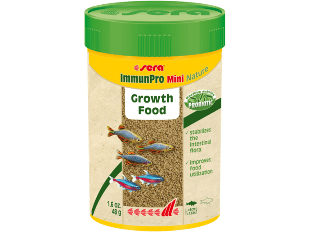 Sera ImmunoPro Mini Nature 1.6oz Fish Food | MorphMarket