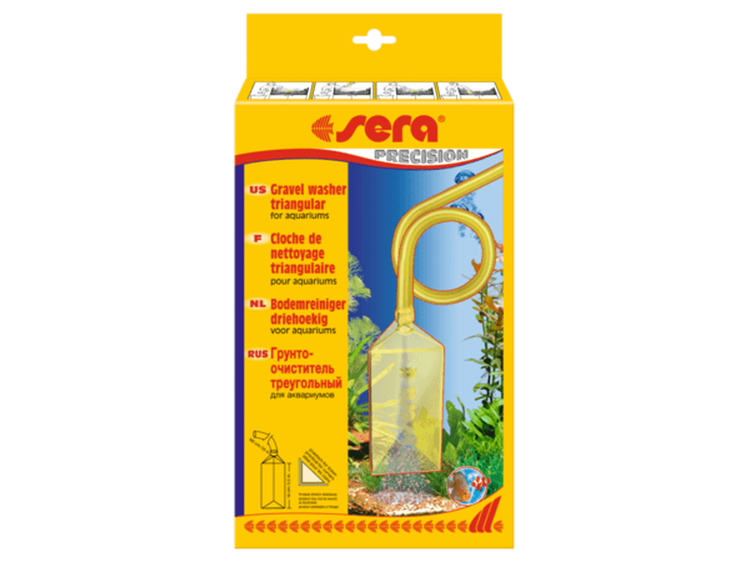 Sera Gravel Washer Triangular Aquarium Cleaning Supplies Sera