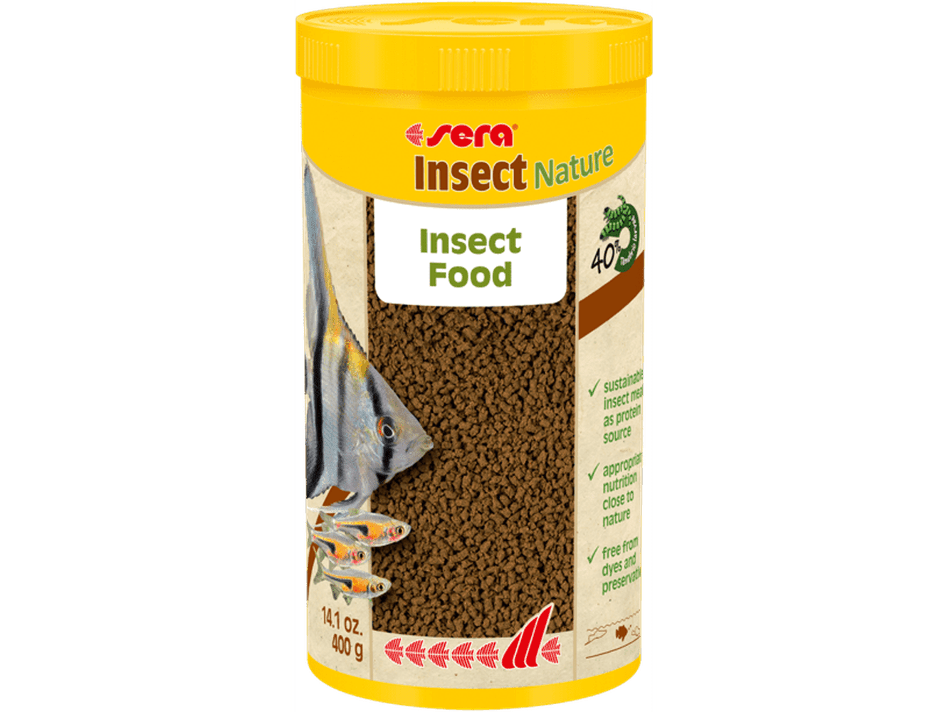 Sera Insect Nature 1.3oz Aquatic Diet Sera