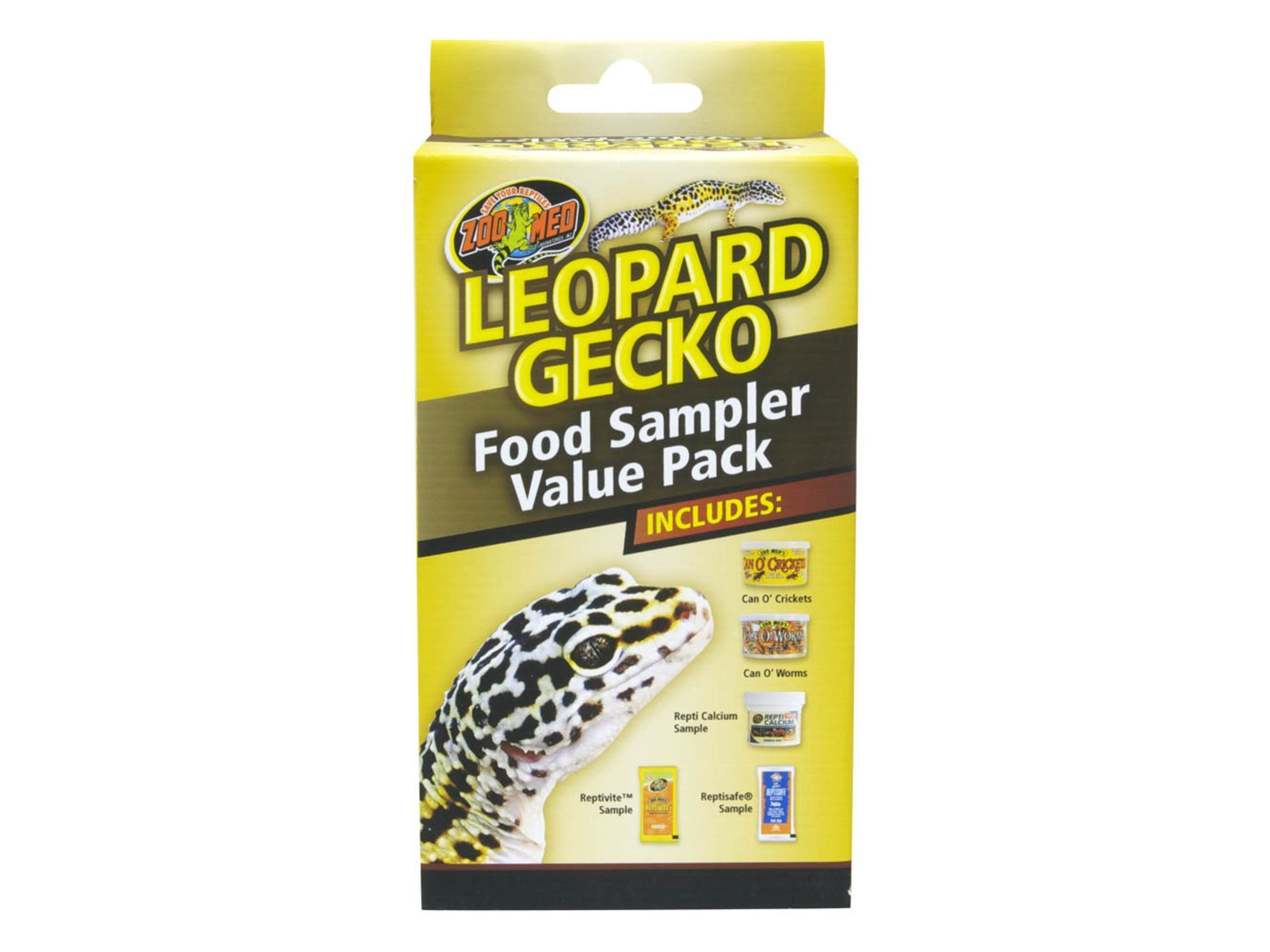 Zoo Med Leopard Gecko Food Sampler Value Pack Display 1ea