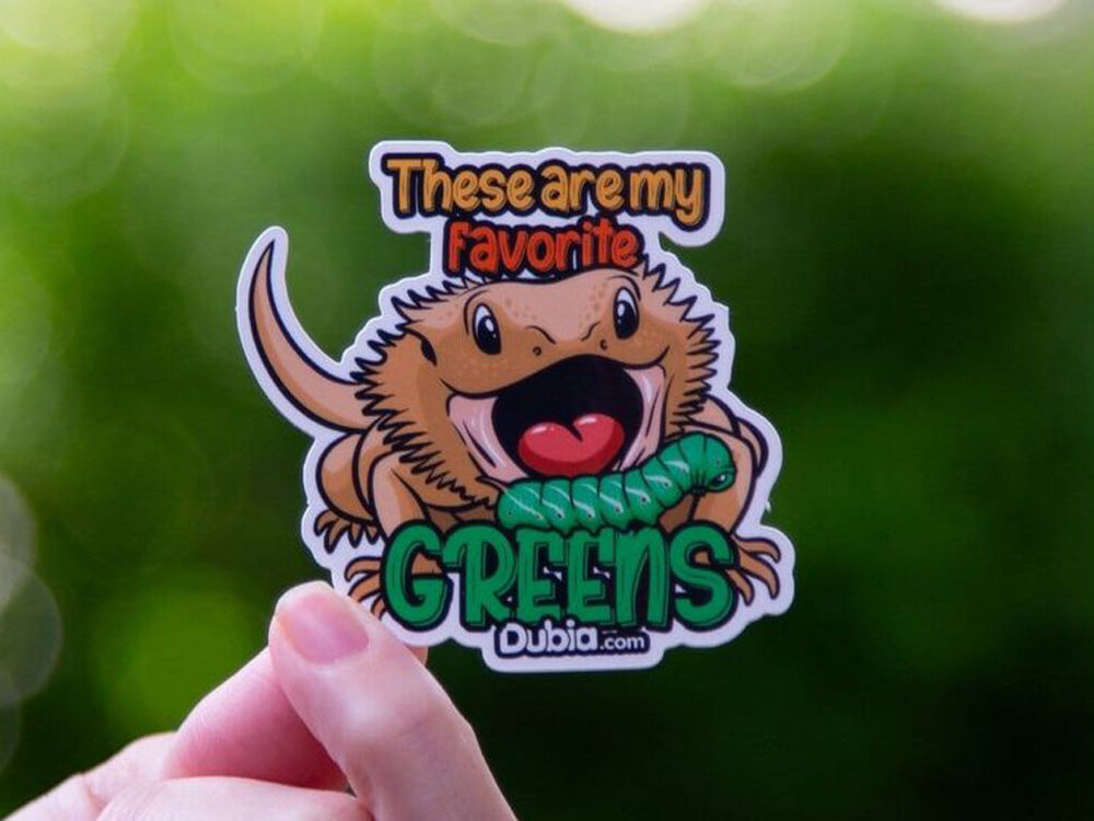 Favorite Greens Sticker