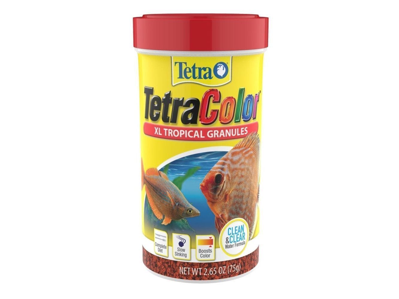 Tetra TetraColor Tropical Granules Fish Food 1ea/2.65 oz Aquatic Diet Tetra