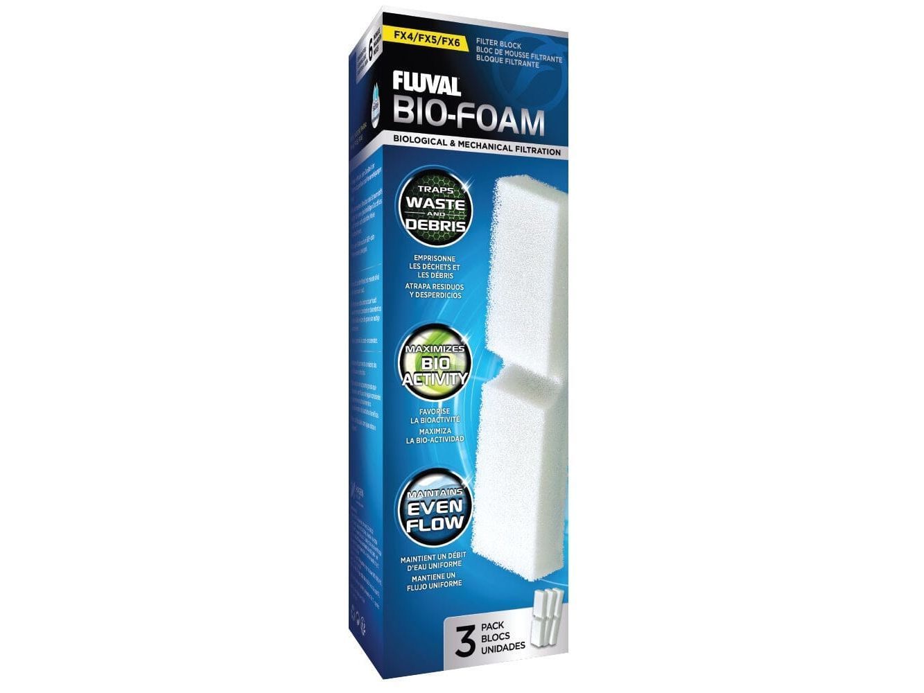 Fluval FX4/FX5/FX6 Bio Foam 2pcs (3 pack) Fish Supplies Fluval