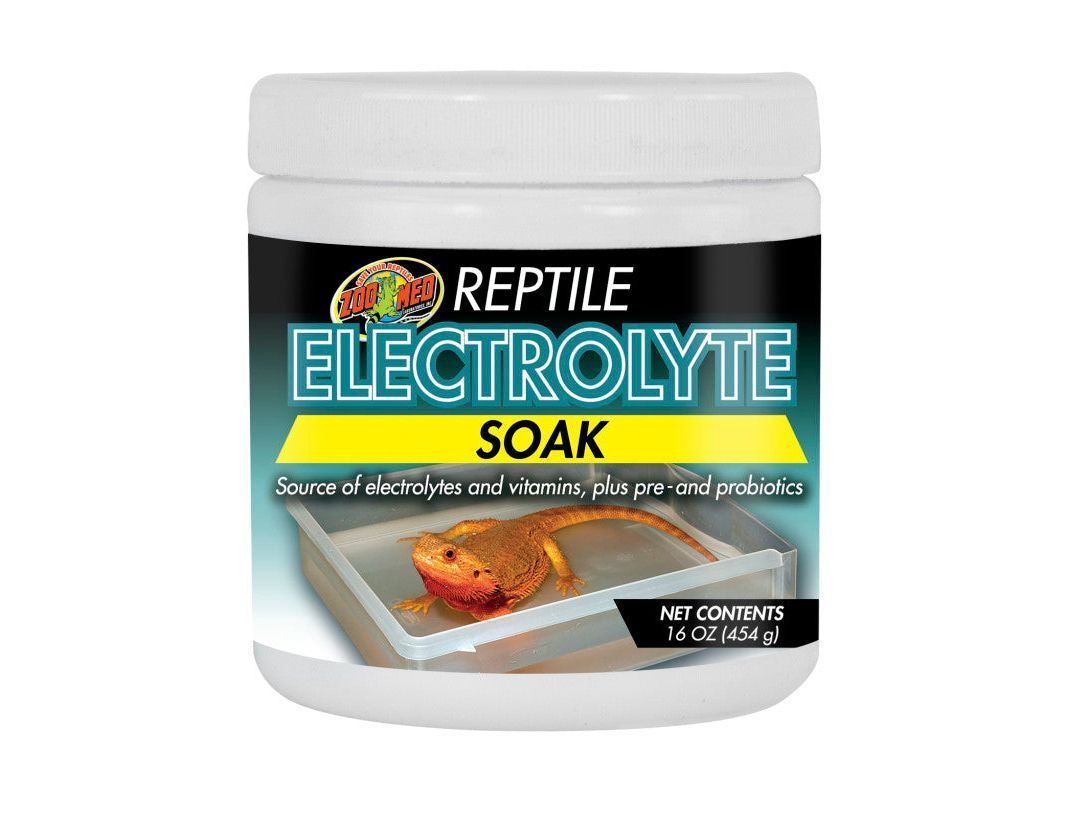 Zoo Med Reptile Electrolyte Soak Supplement 1ea/16 fl oz